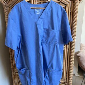 mens used scrub top
